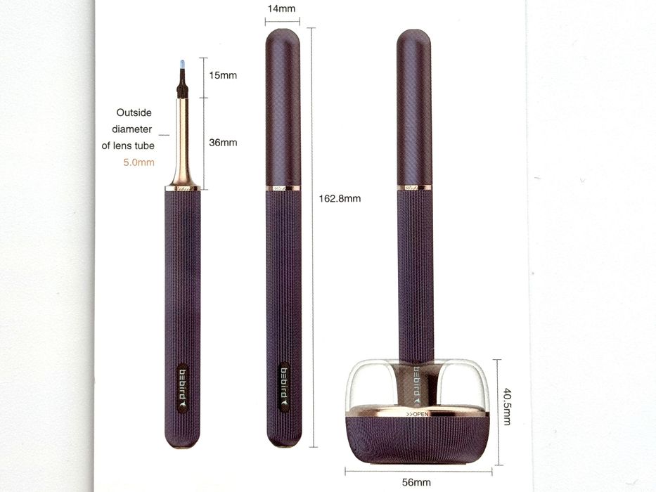 BEBIRD Note 3 Pro - profesjonalny otoskop do uszu - nie włącza się!