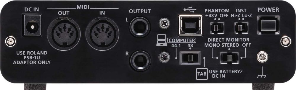 Аудиоинтерфейс (звуковая карта) Roland UA-22 Duo-Capture EX