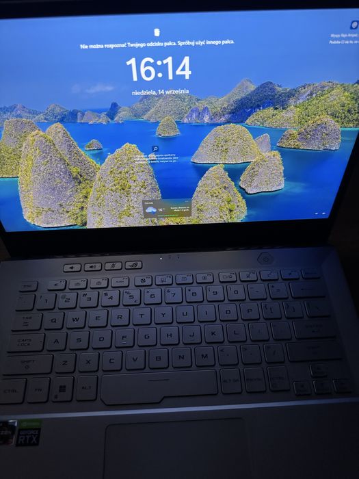 ASUS ROG Zephyrus G14 GA401QC 2k/R7-5800HS/16GB/512GB/RTX3050/Win11