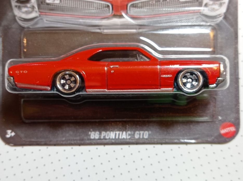 Hot Wheels - '66 Pontiac GTO - Pontiac Centennial Silver Series