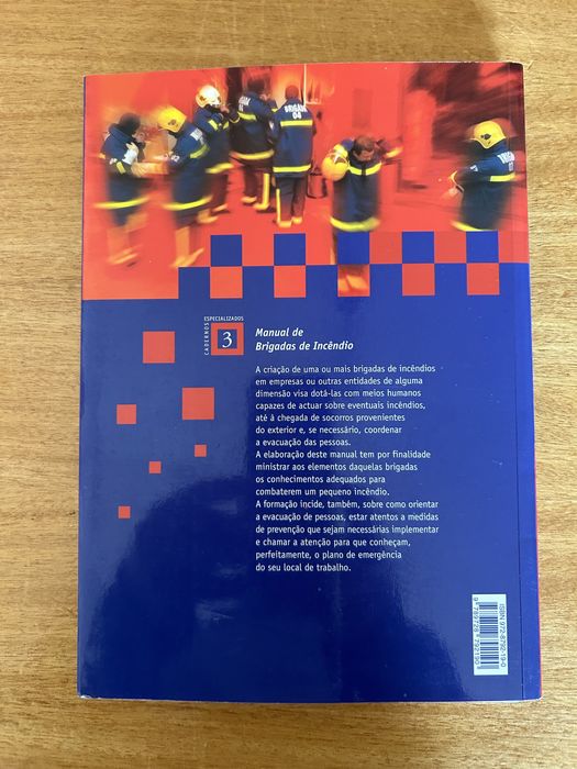 Livro “Manual de Brigadas de Incêndio” de Antonio Matos Guerra