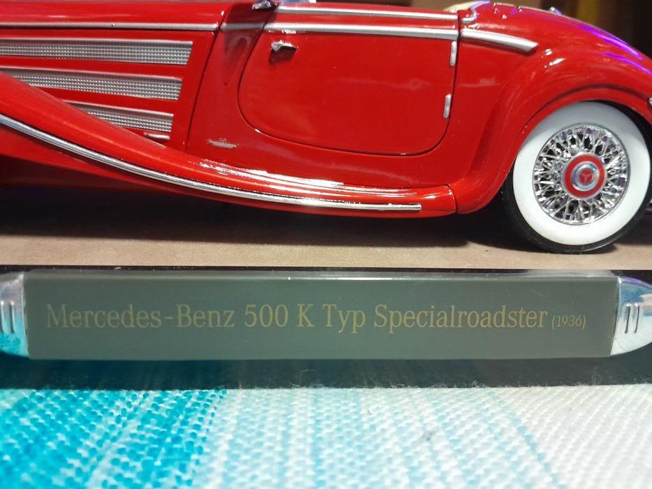 Carro Mercedes Benz 500k tip specialroadster 1936