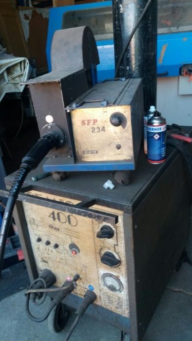 Maquina de soldar semiautomatica 400
