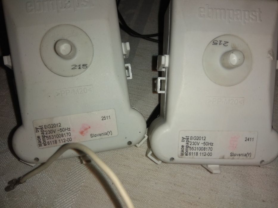 Вентилятор Liebherr ebmpapst mes swiss made 230V 50Hz 12v DC 1.1w 2w