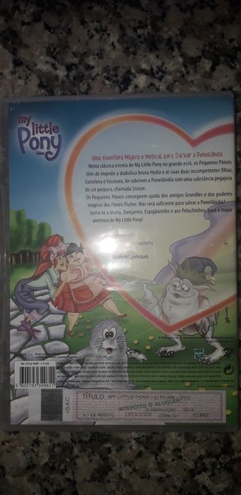 Varios Dvds originais antigos My litle Pony