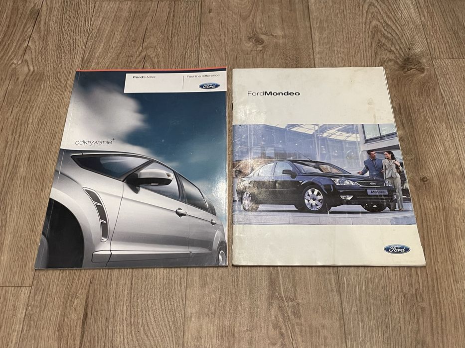 Proskepty prospekt Ford Mondeo S Max broszurka