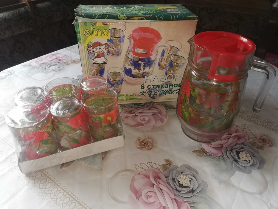 Продам Кувшин та стакани новий набір