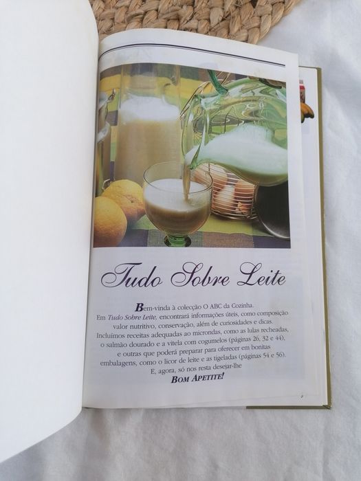 Livro ABC da Cozinha: Tudo sobre leite