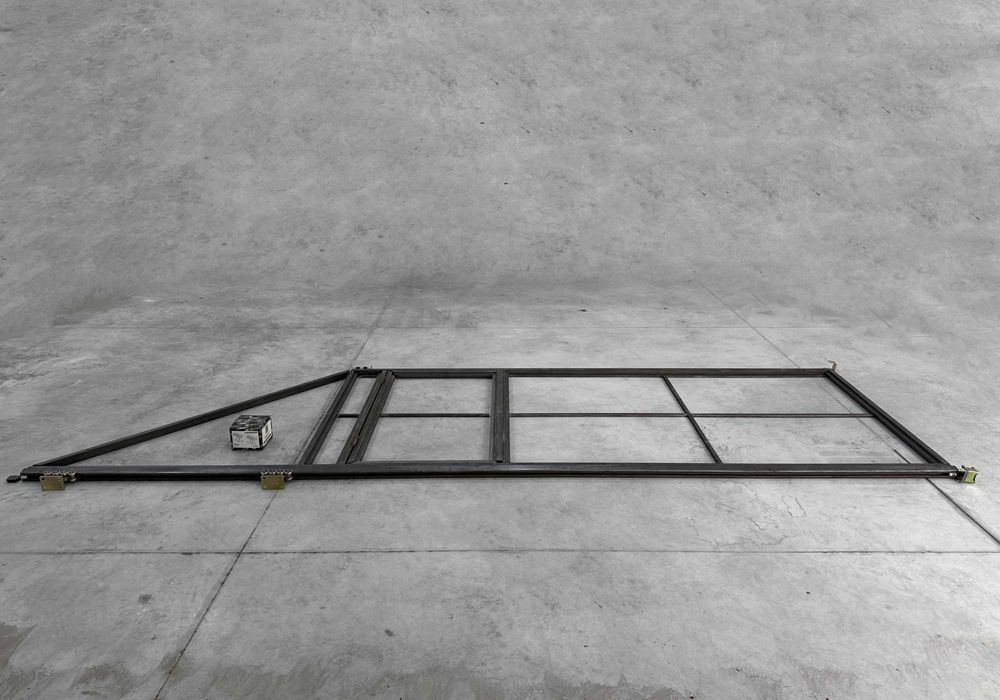 Відкатні ворота, Здвижні ворота, Звари сам, Металеві, Фурнітура 4х2