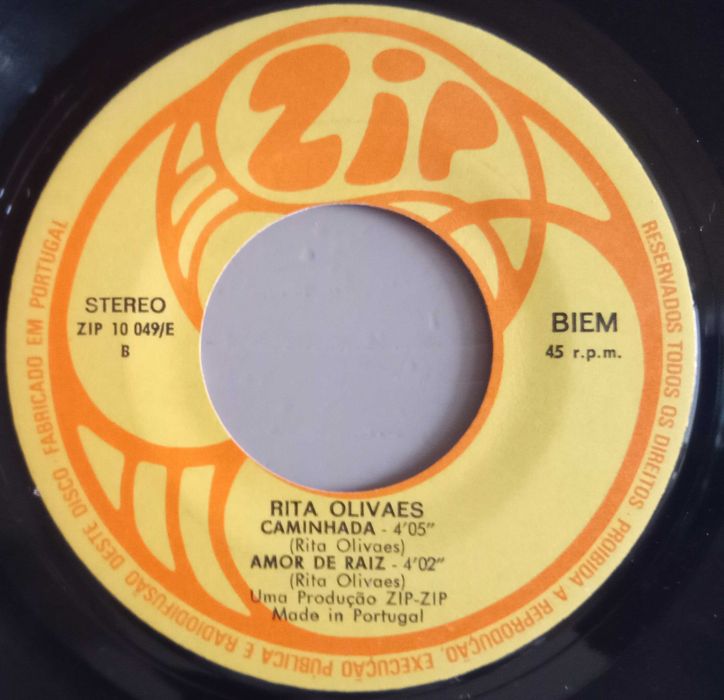 Rita Olivaes	- - - - -	Cantarei Palavras	- - - - -	EP