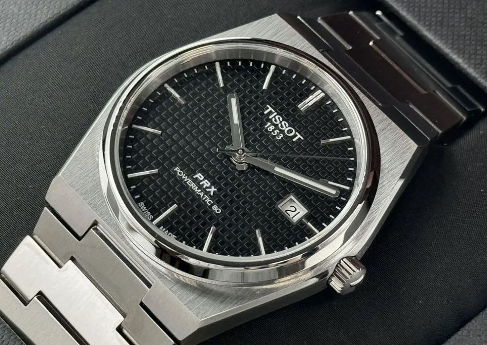 Механические премиум часы Tissot PRX 1853 Powermatic