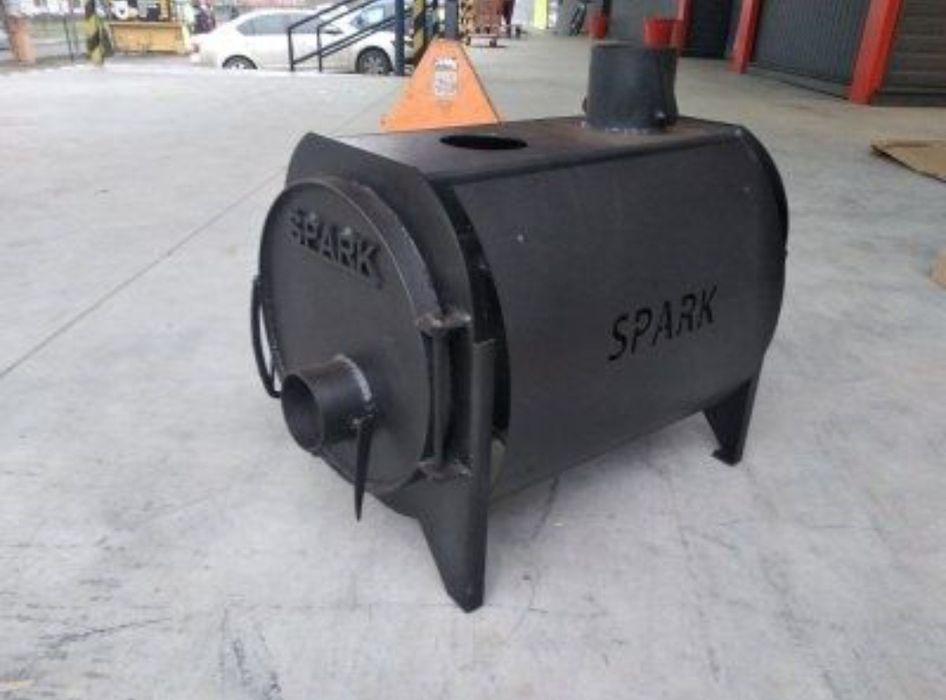 Високої якості буржуйка. Булер'ян. Булерян.  Печ. Піч в сауну.