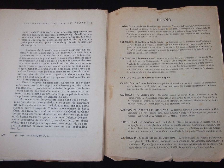 História da Cultura em Portugal 1950 Fascículo 1