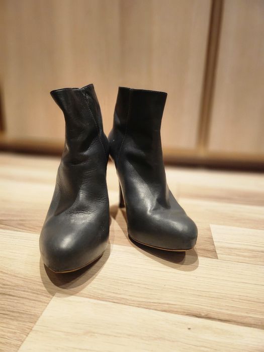 Botki skóra naturalna Stradivarius 37