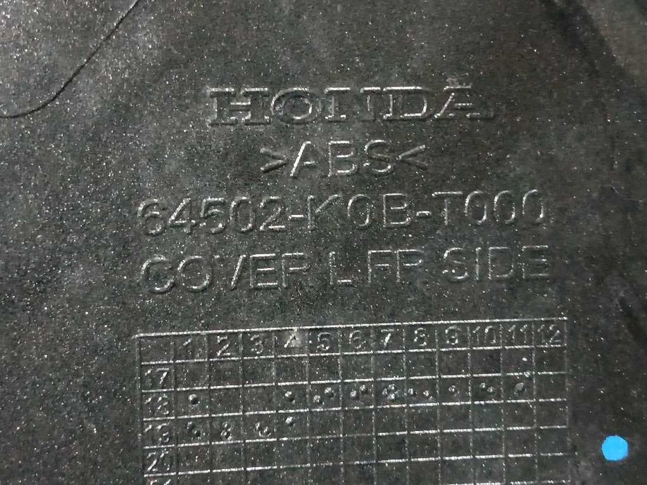 Carenagem frontal esquerda Honda NSS125 / 300 Forza versão 2018 a 2020