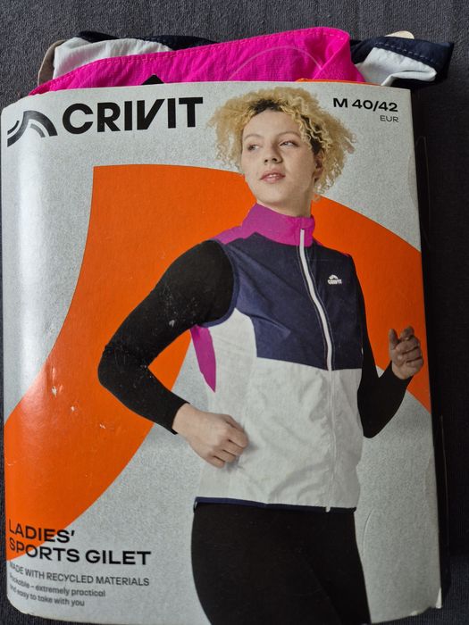 Crivit nowa kamizelka do biegania  M 40/42