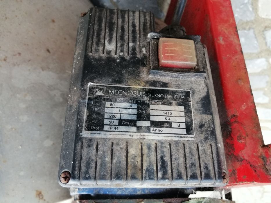 Esmagador de uvas eléctrico
