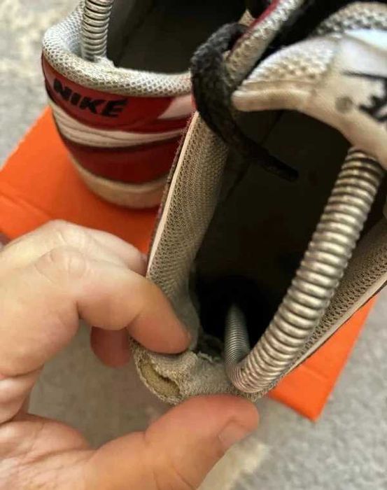 Buty Nike Dunk Low Black Toe shoes r.40