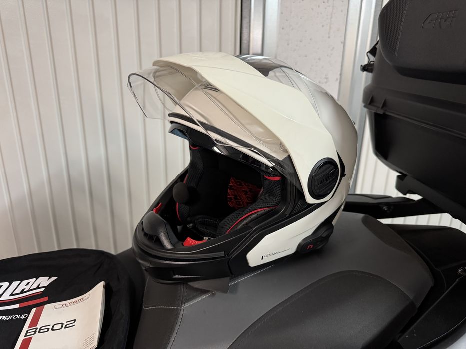 Kask Nolan N40-5 GT z interkomem B602R jak nowy rozm. S