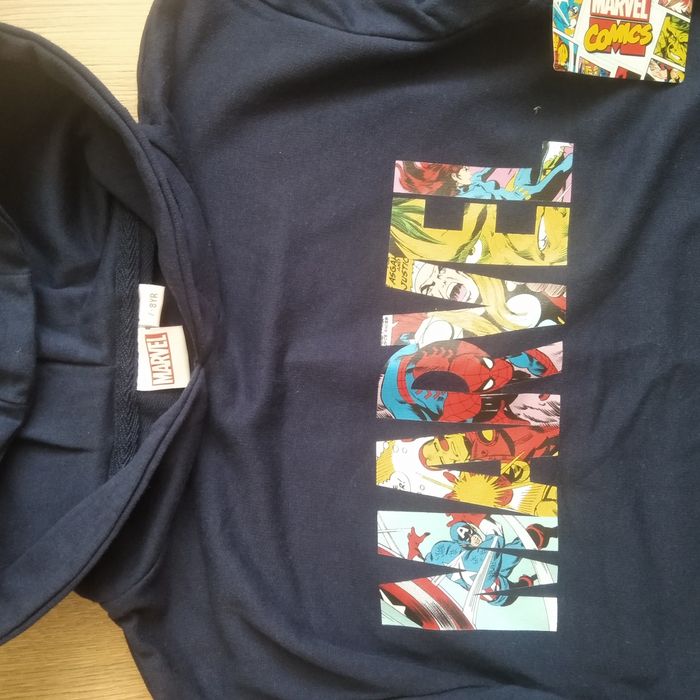 Толстовка ,худі з  капюшоном на хлопчика MARVEL.  7-8 .років