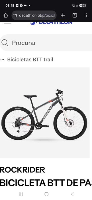 Bicicleta rockeider barata quase nova sem riscos de pintura muito.bom