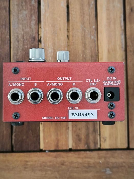 Loopstation Boss RC-10R – Looper + Ritmos | Como nova