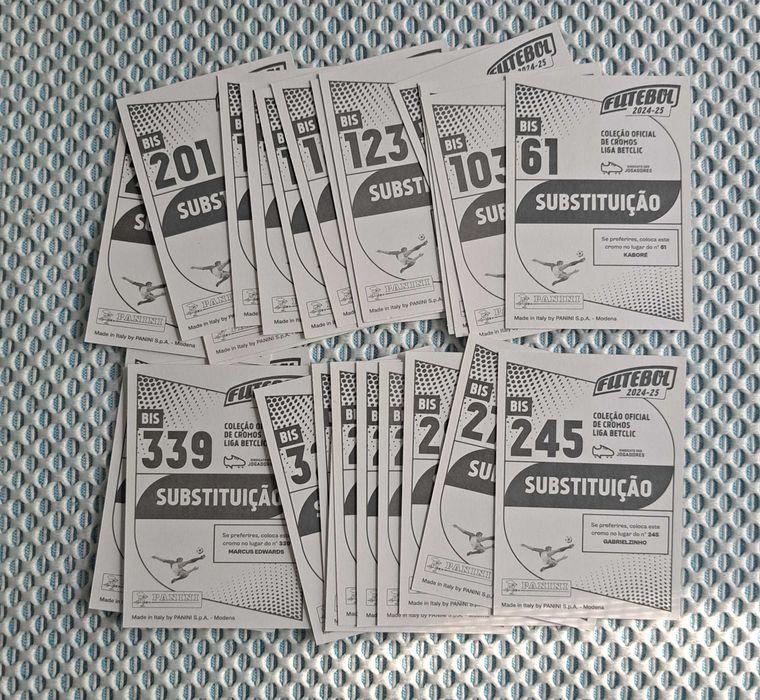 26 Cromos BIS - Futebol 2024/2025 - Panini