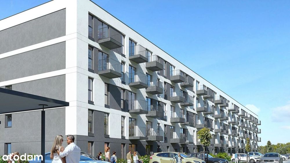 2-pokojowe mieszkanie 35m2 + balkon Bezpośrednio
