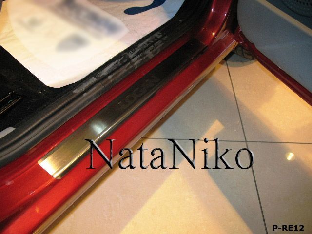 Накладки на пороги Renault Kangoo Kadjar Koleos Laguna Logan Lodgy