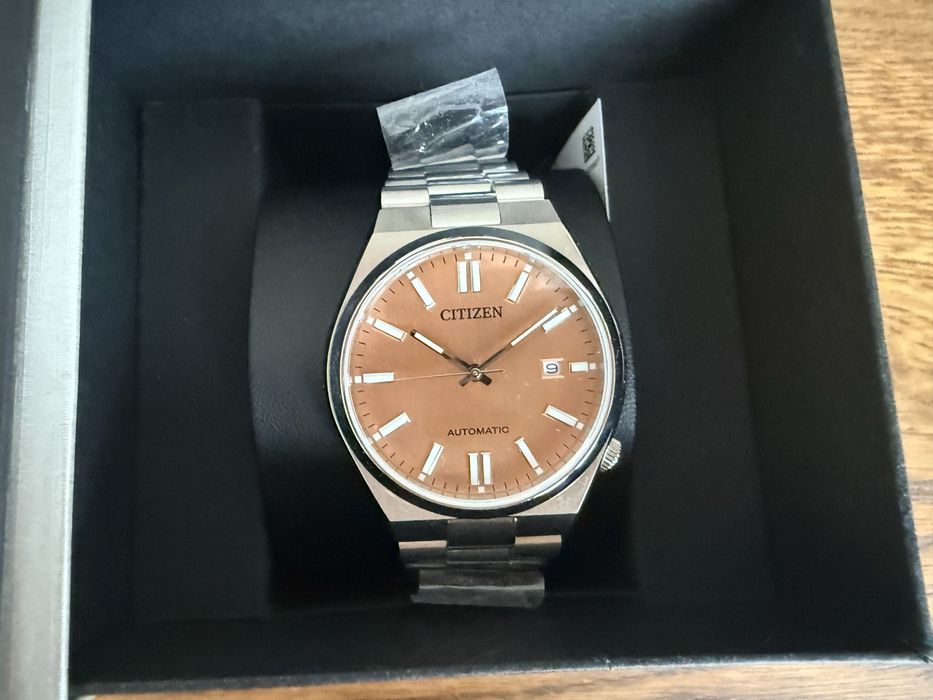 Citizen Tsuyosa Salmon NJ0159-86Z NOWY Gwarancja 7 lat Automat