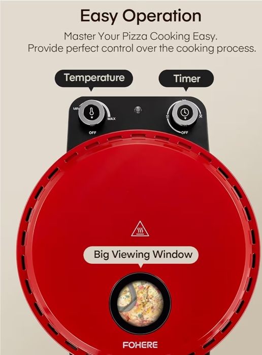 Forno eléctrico de pizza