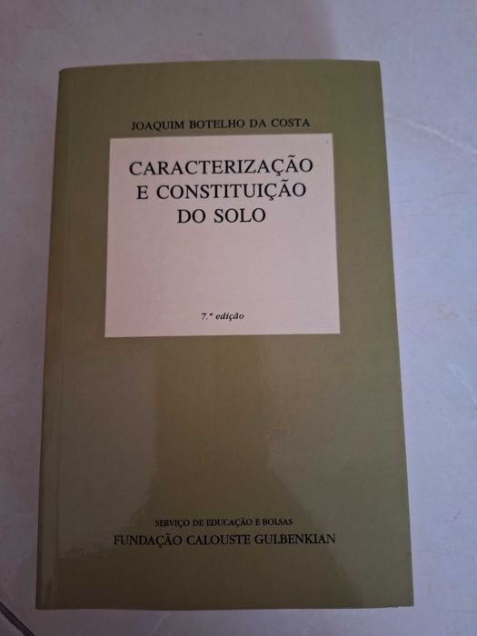 Livro caracterizacao e constituicao do solo
