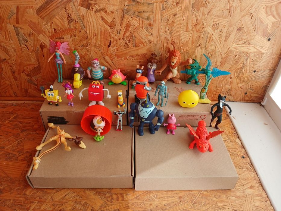 Игрушки Макдональдс Покемоны Pokemon Смурфики