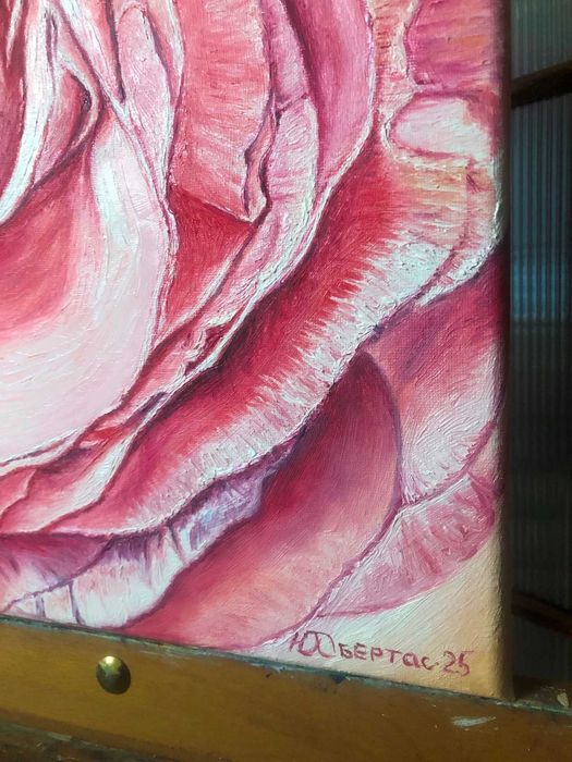 Картина "Квітка кохання"ручна робота,холст/масло художник Юрій Обертас