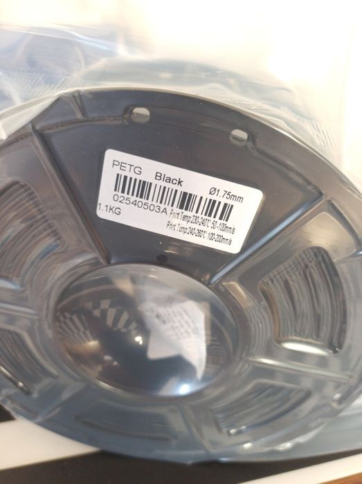 Filament Jayo PET-G PETG 1.75mm 1,1 kg czarny