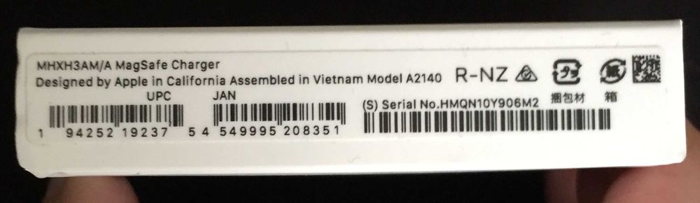 Бездротовий зарядний пристрій Apple MagSafe Charger