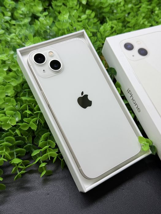 iPhone 13, 256gb, White (Neverlock) Айфон 13 Білий #9949