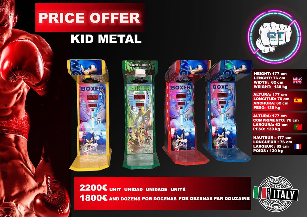 Maquinas De Boxe Novas