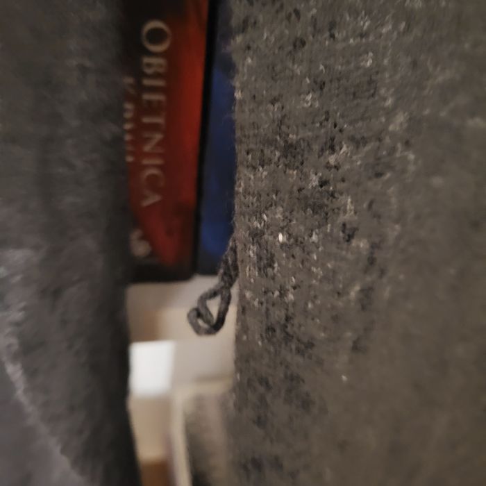 Szara Dzianinowa Sukienka rL Reserved