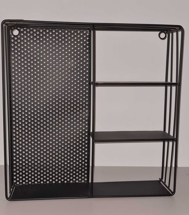 Mała półeczka metalowa na drobiazgi