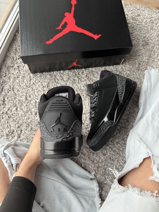 Jordan 3 Black Cat (36-45р)