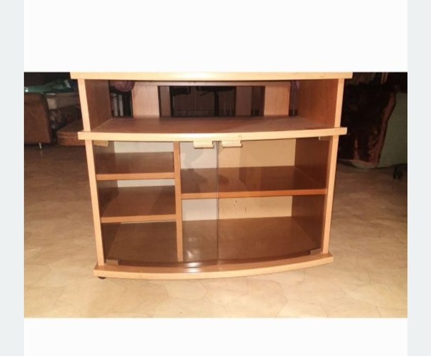 Szafka RTV, jasny orzech