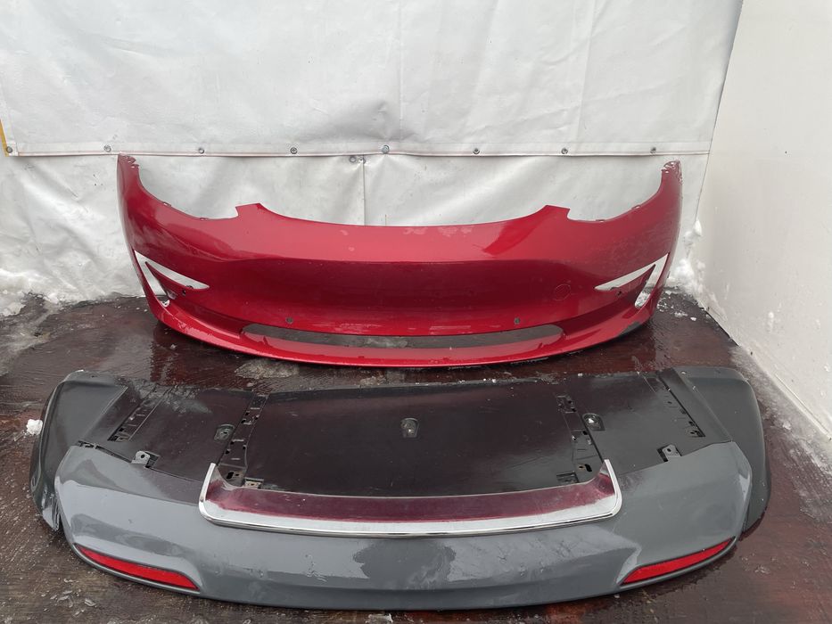 Бампер передній Tesla Model 3 + Нижній захист