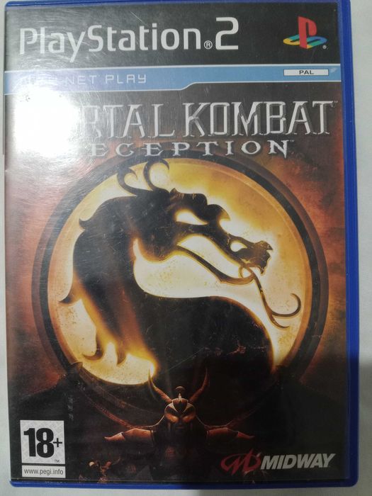 Jogo Ps2 Mortal Kombat Deception