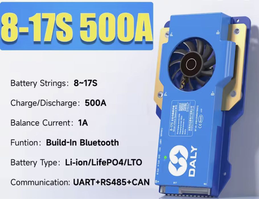 100 BALANCE BMS, 500 Amper