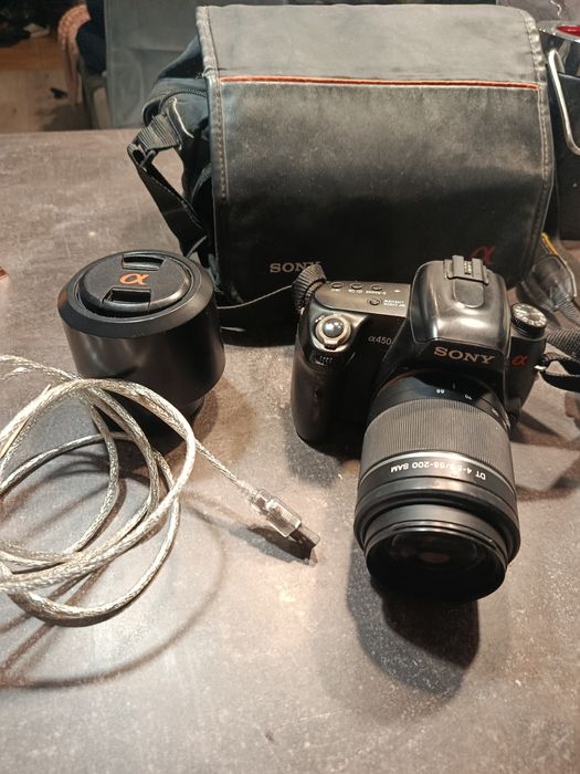 Aparat sony 2 obiektywy