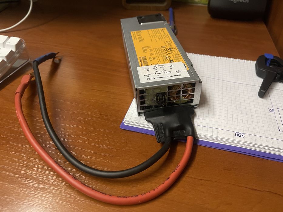 Зарядка 14.4- 14.6в 800w