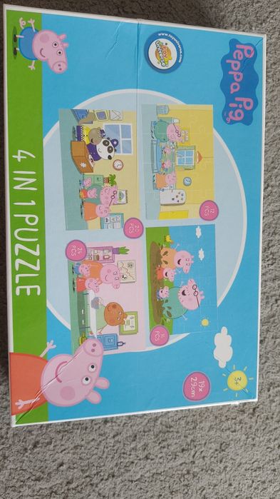 Puzzle Peppa Pig 4w1