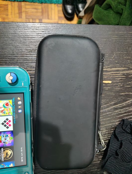 TROCO Nintendo Switch Lite Turquesa desbloqueada