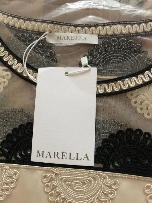 Коктейльна мереживна сукня marella розмір it 42